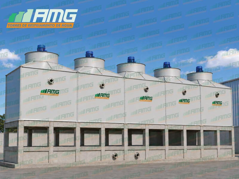 Torre de Resfriamento de Água AMG Modelo 8000