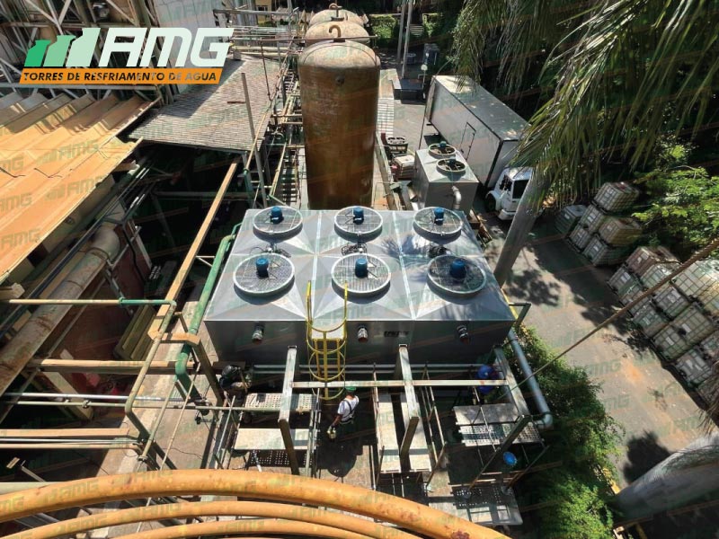 Torre de resfriamento de água industrial AMG
