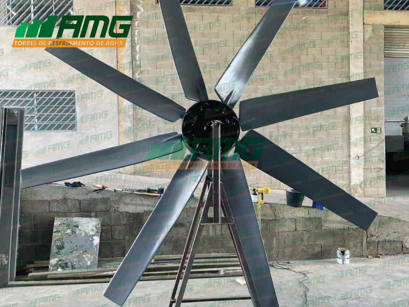 Hélice para torre de resfriamento de água 3300 mm de diâmetro