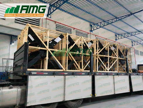 Hélices de Torre de Resfriamento Industrial AMG são enviadas para projeto de grande porte no Paraguai