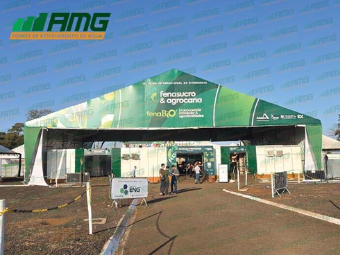 AMG Torres de Resfriamento participa da Fenasucro e Agrocana em Sertãozinho/SP