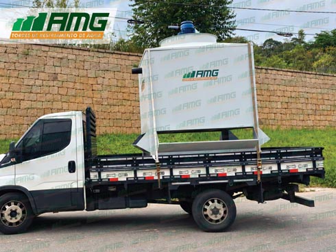 Torre de resfriamento AMG 404 para indústria de forjaria em Iperó SP